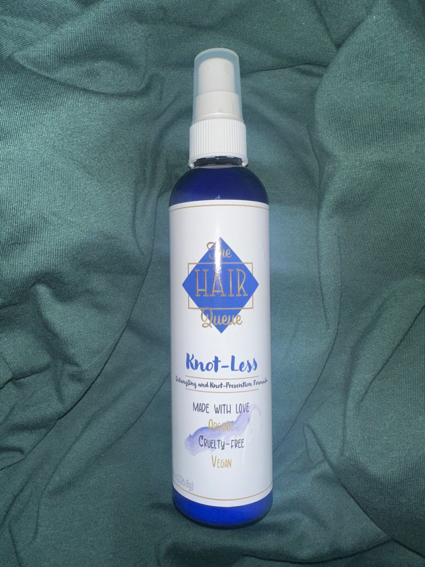 Knot-Less Organic Knot Prevention Spray and Detangler