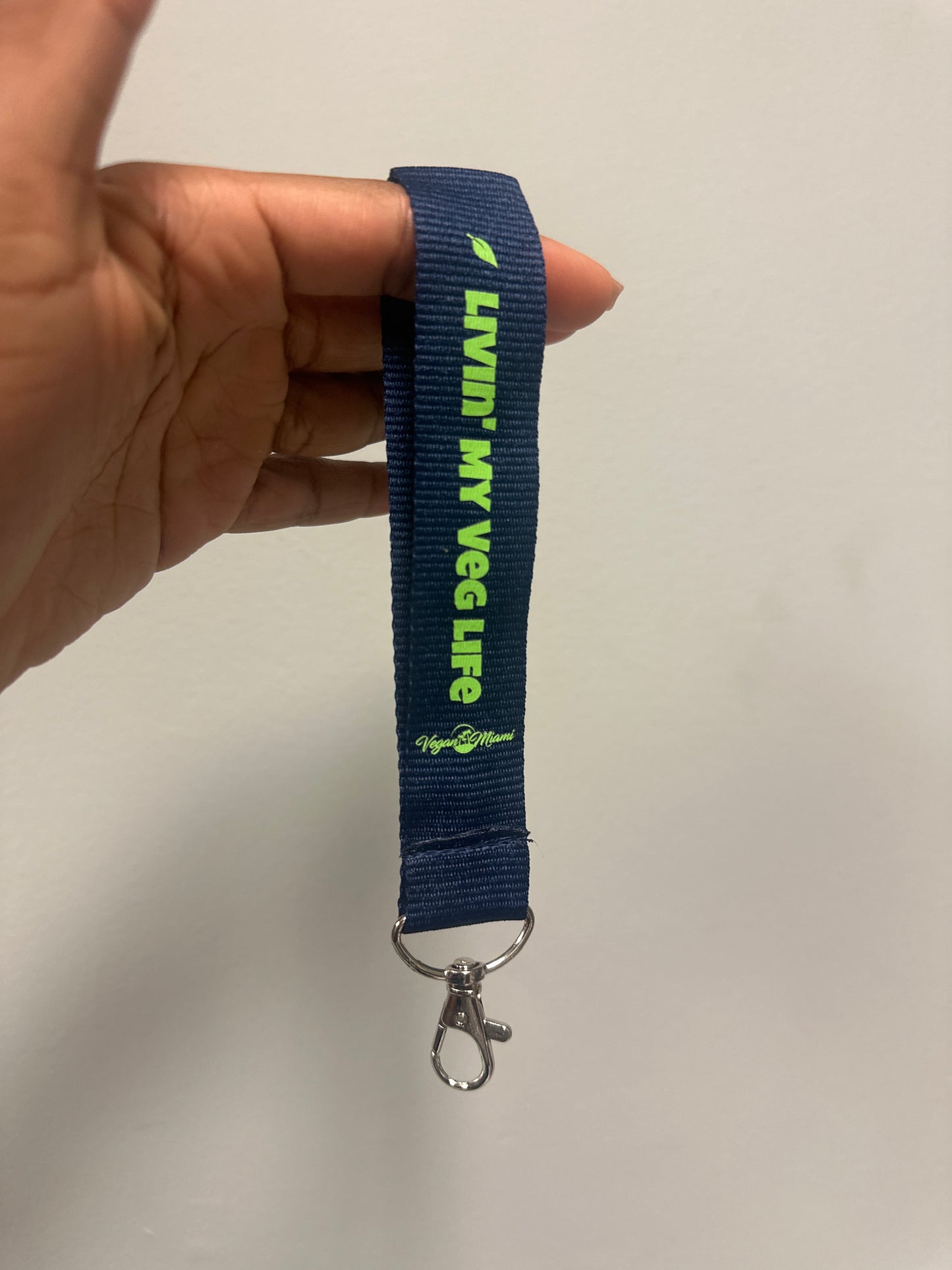 Livin’ My Veg’ Life Keychain