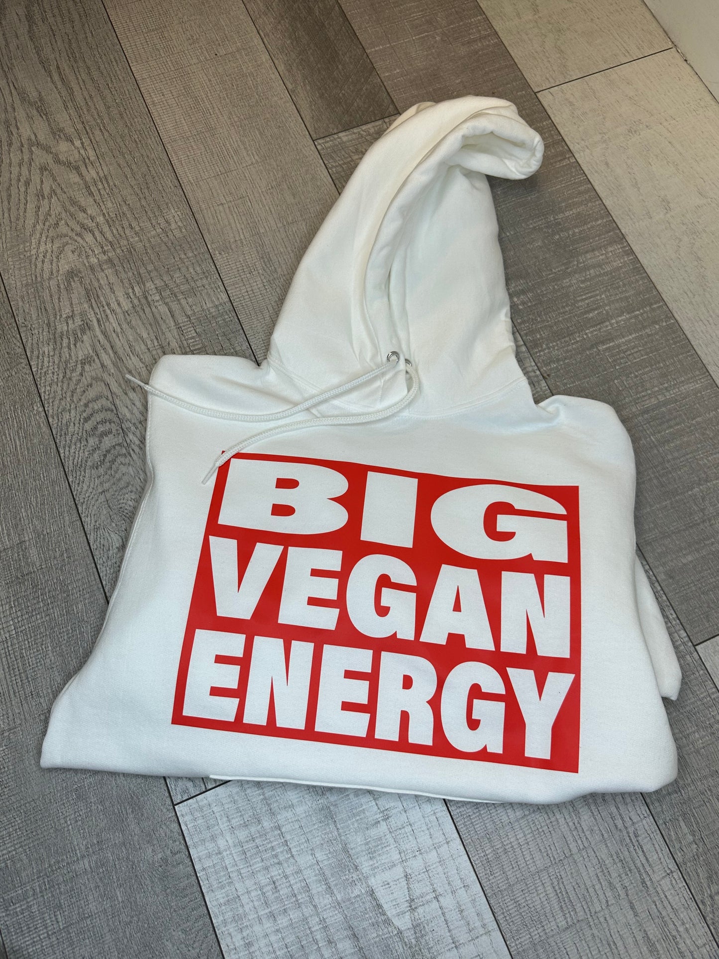 BIG VEGAN ENERGY Graphic Hoodie