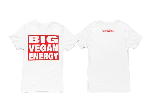 BIG VEGAN ENERGY Graphic Tee Shirt