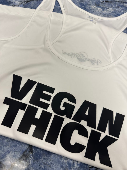 Vegan Thick Graphic Women’s Performance Tank Top